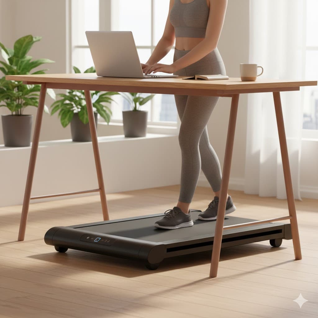 Compact Under-Desk Walking Pad - 🔥 Viral Pick product